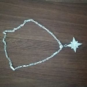 Vintage Hip hop chain 16" vintage silvertone pop culture